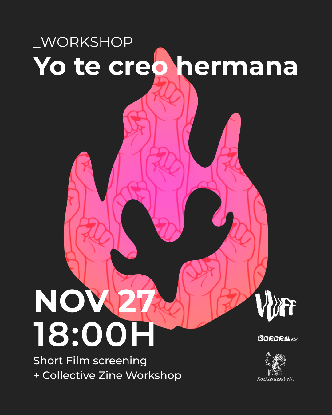 Ni una Menos 2025: Shortfilm + Workshop